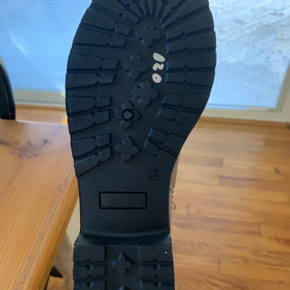 Tan Combat Boots - Picture 3 of 5